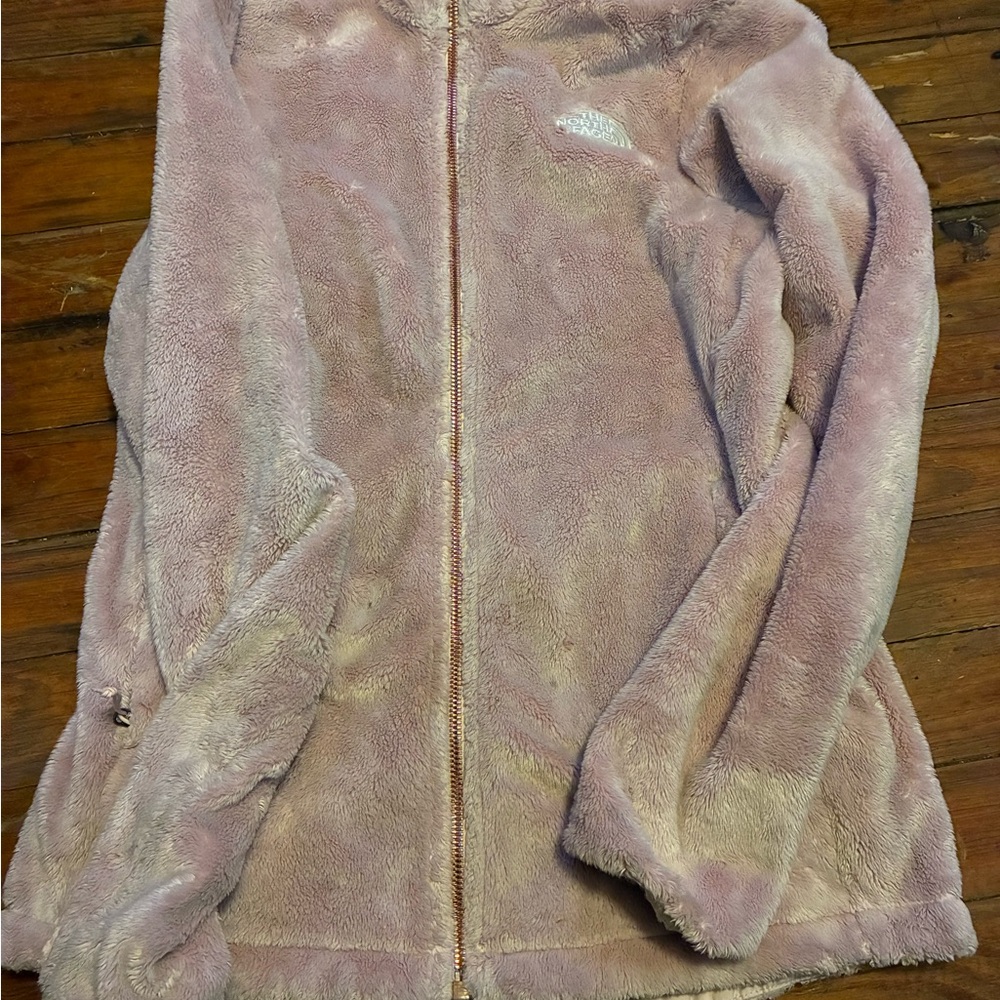 Pink Fuzzy Zip-Up Jacket